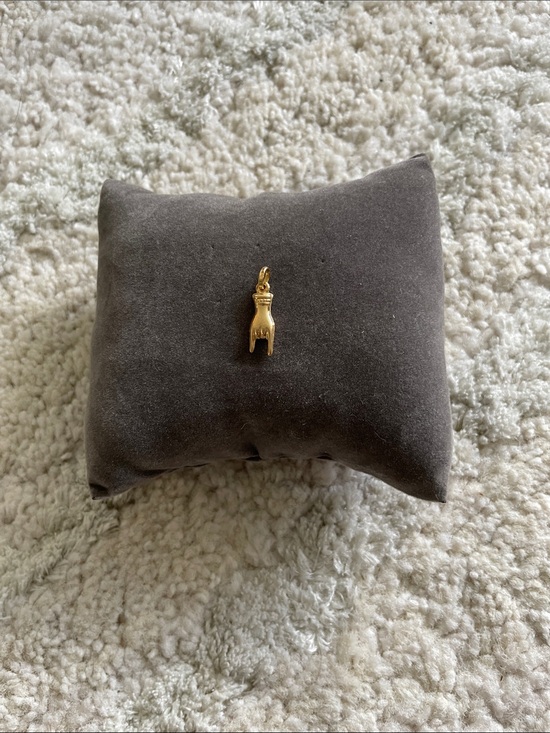 Fashion Jewelry Jewelry - Gold Vintage Mano Cornuto Pendant